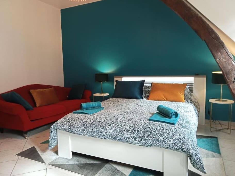 Splendide Moulins Apartment มูแล็ง ภายนอก รูปภาพ